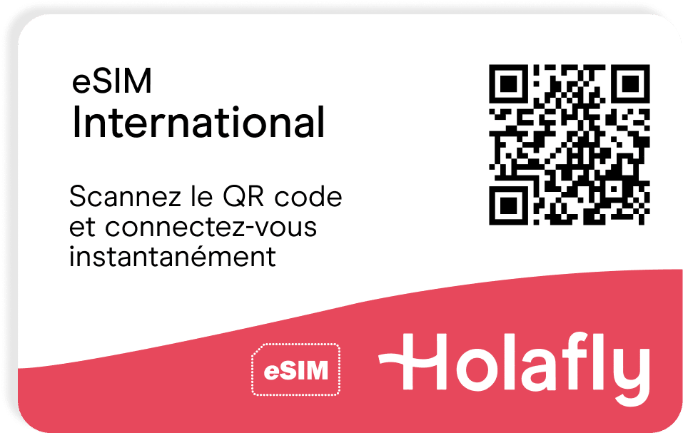 Carte eSIM Internationale d'Holafly