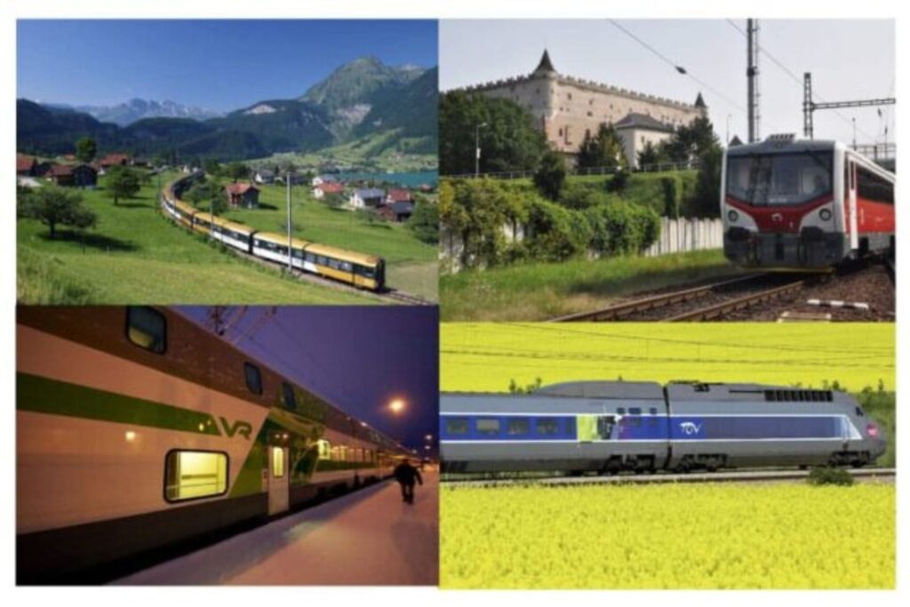 Types de train en Europe