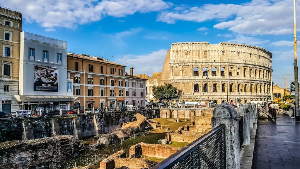 Une photo du Colisée à Rome