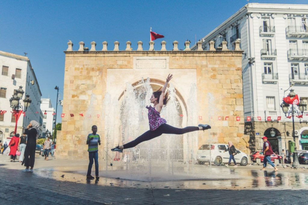 Danseuse à Tunis, Tunisie