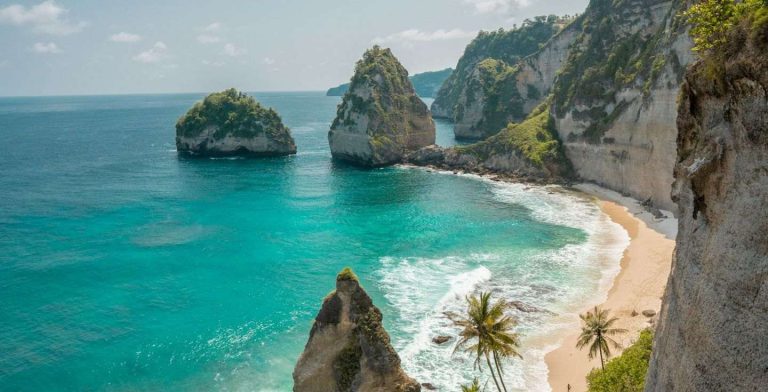 Panoramica di Nusa Penida, Klungkung Regency, Bali, Indonesia