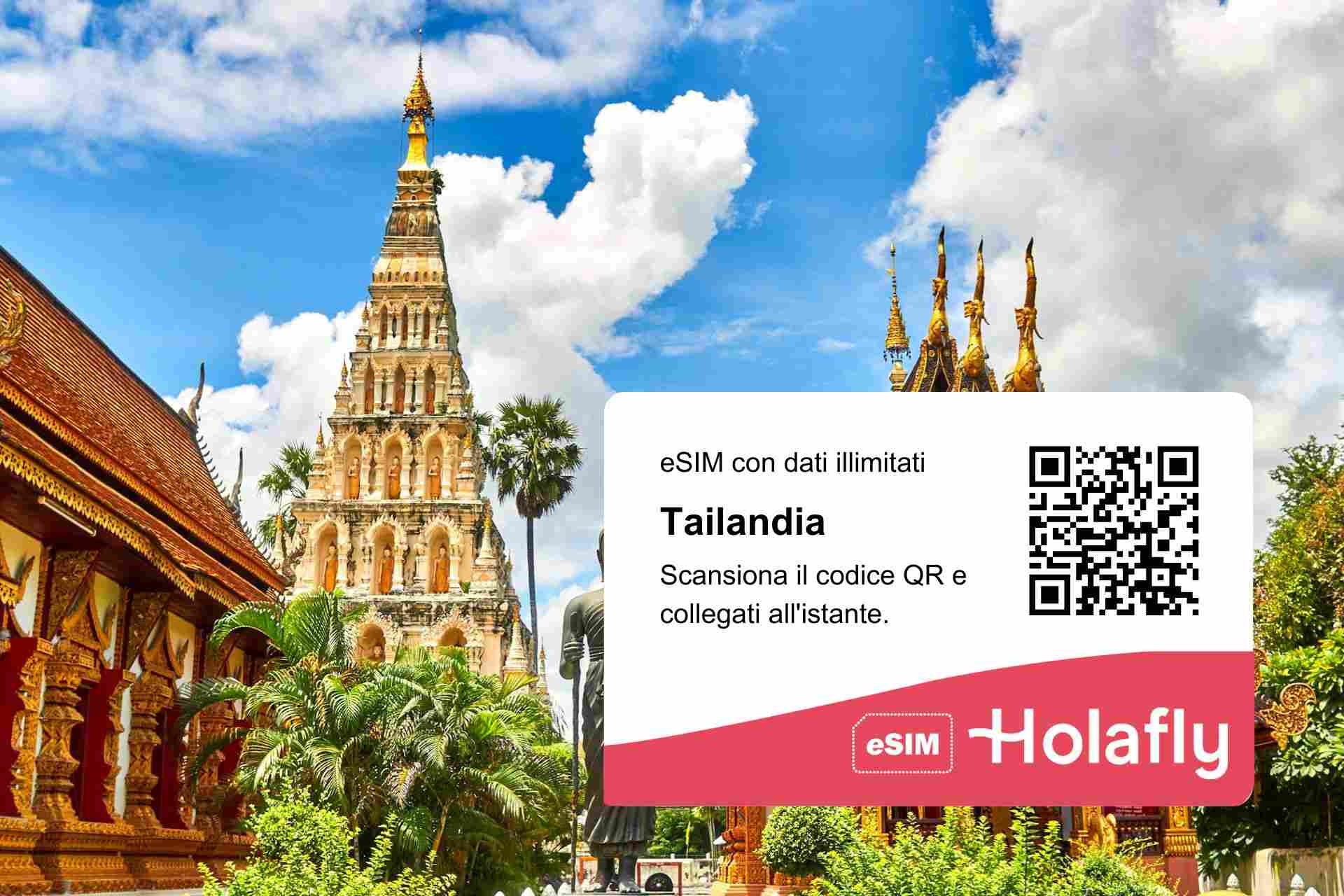 scheda eSIM per Tailandia di Holafly