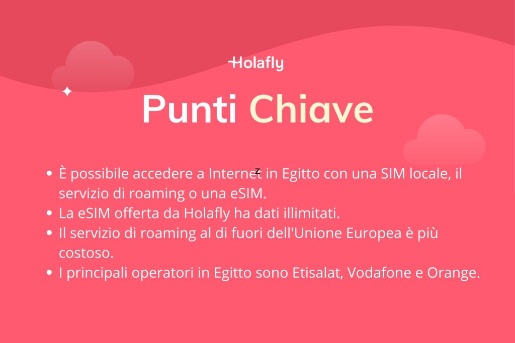 Punti chiave su SIM Card in Egitto