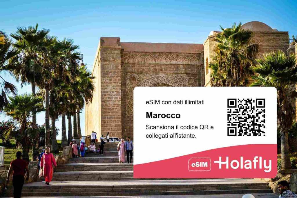 eSIM Holafly per il Marocco con dati illimitati