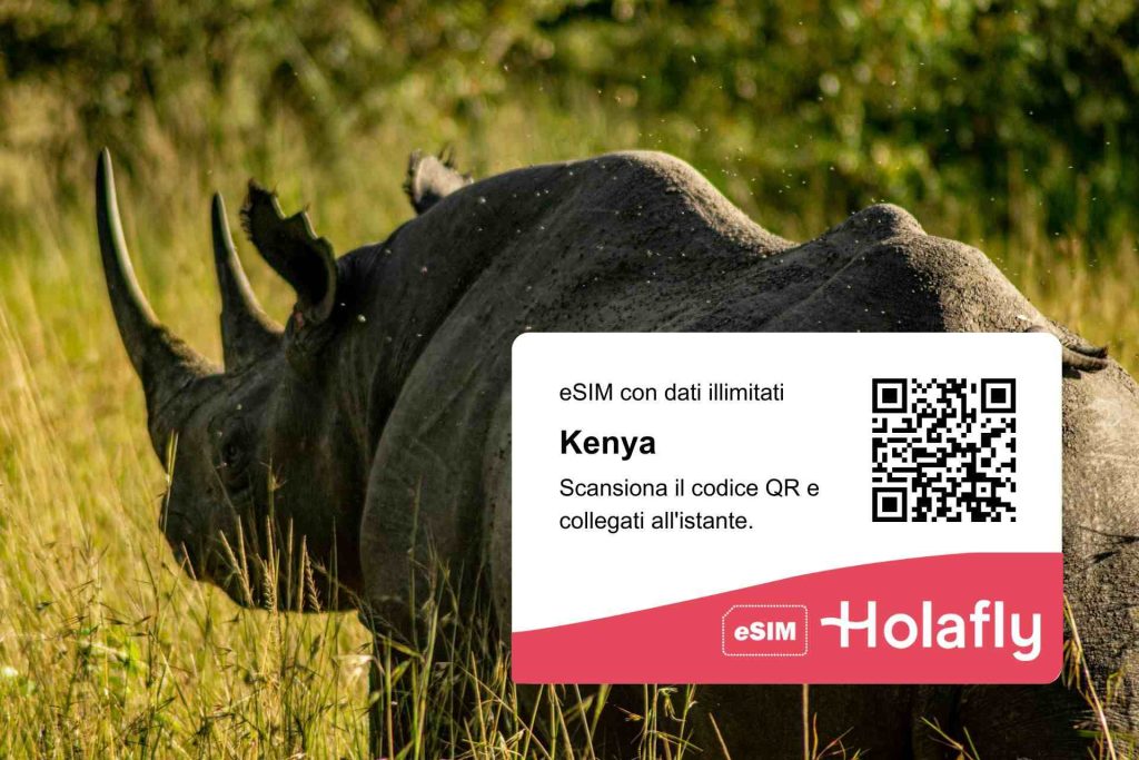 scheda eSIM per Kenya di Holafly