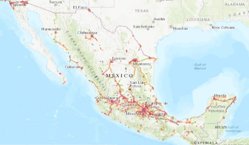 メキシコ インターネット 接続 Holafly eSIM オンラインショップ　Movistar