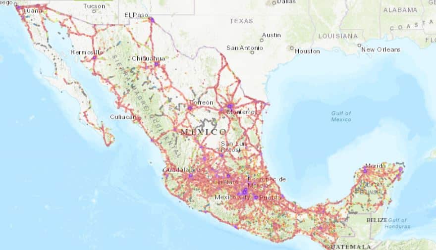 メキシコ インターネット 接続 Holafly eSIM オンラインショップ　Telcel　