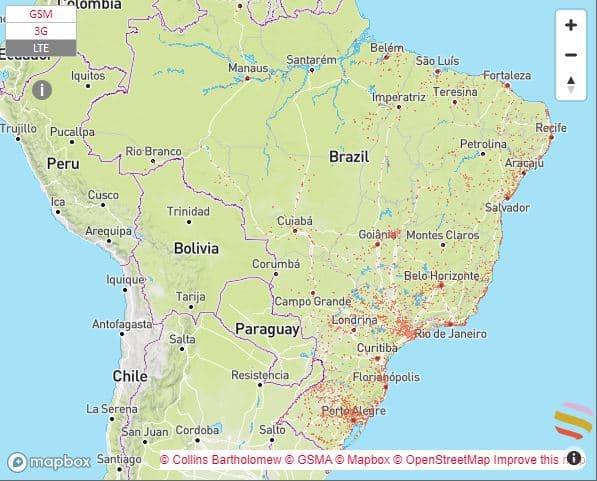 ブラジル　インターネット　接続　旅行　プリペイド　Holafly