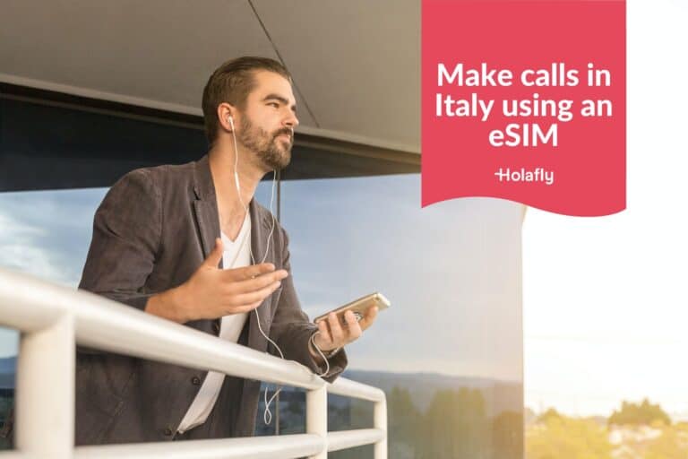 make calls in Italy using an eSIM