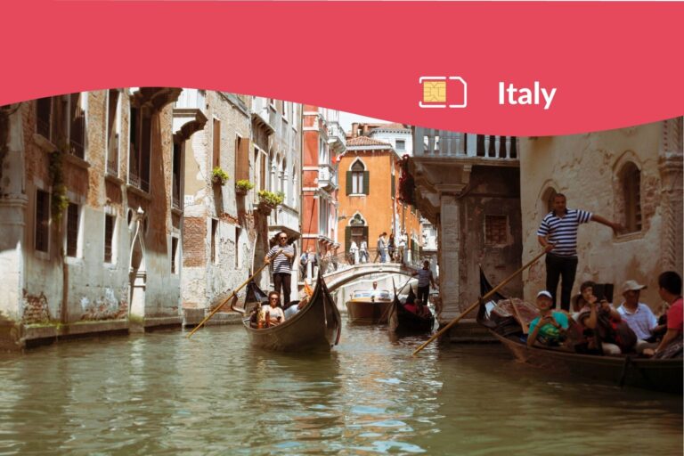 italy sim card data