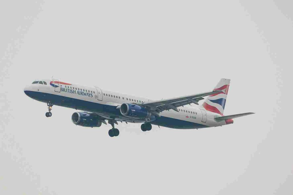 A British Airways é uma empresa de aviação da Inglaterra.