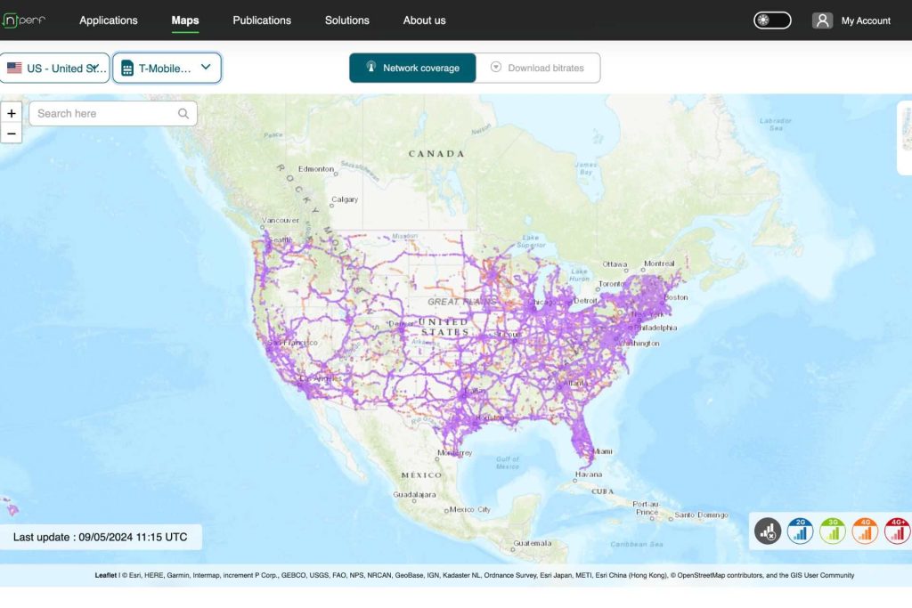 T-Mobile Coverage USA