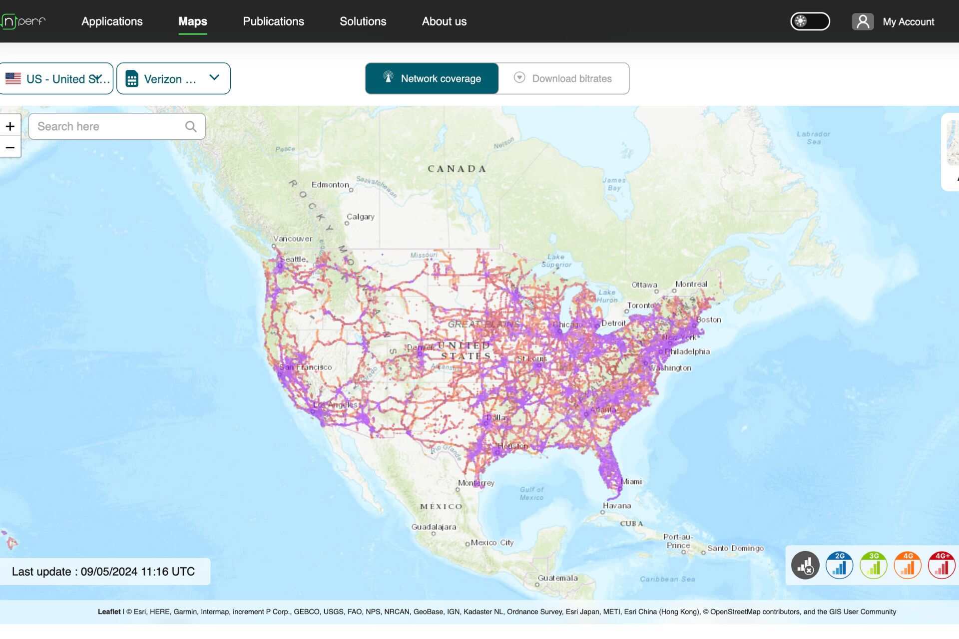 Verizon Coverage USA