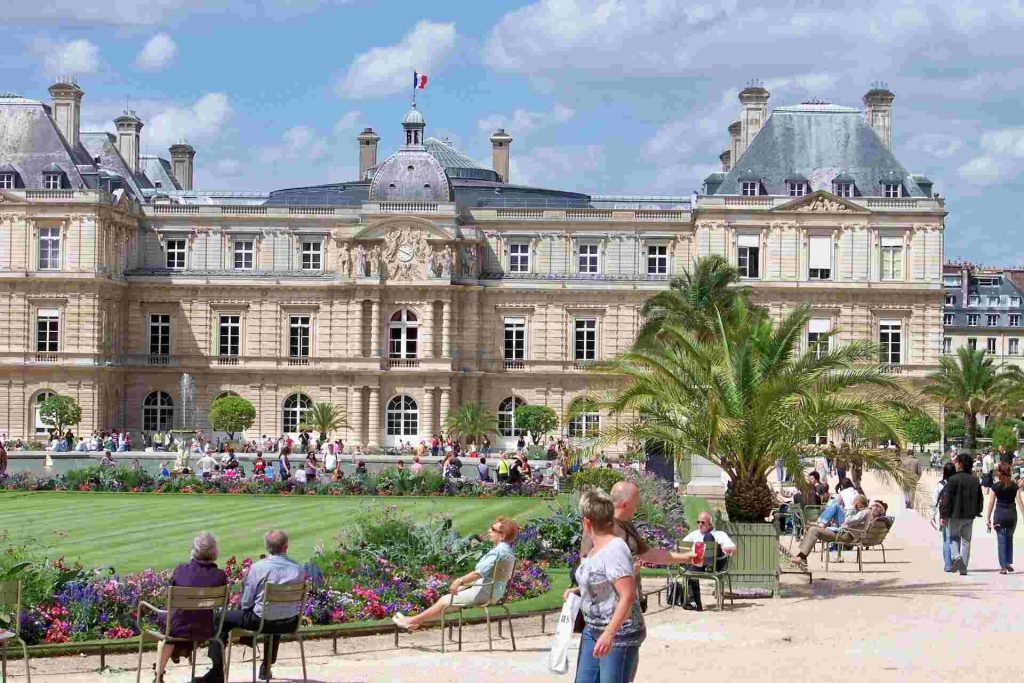 Luxembourg Palace in Paris