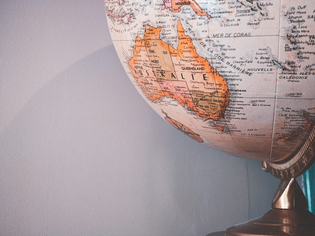 Globe. Source: Unsplash