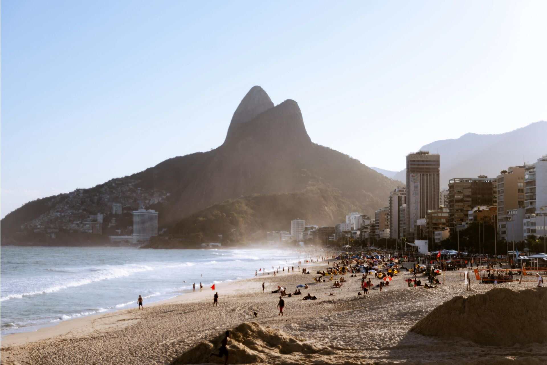 A beach in Rio de Janeiro