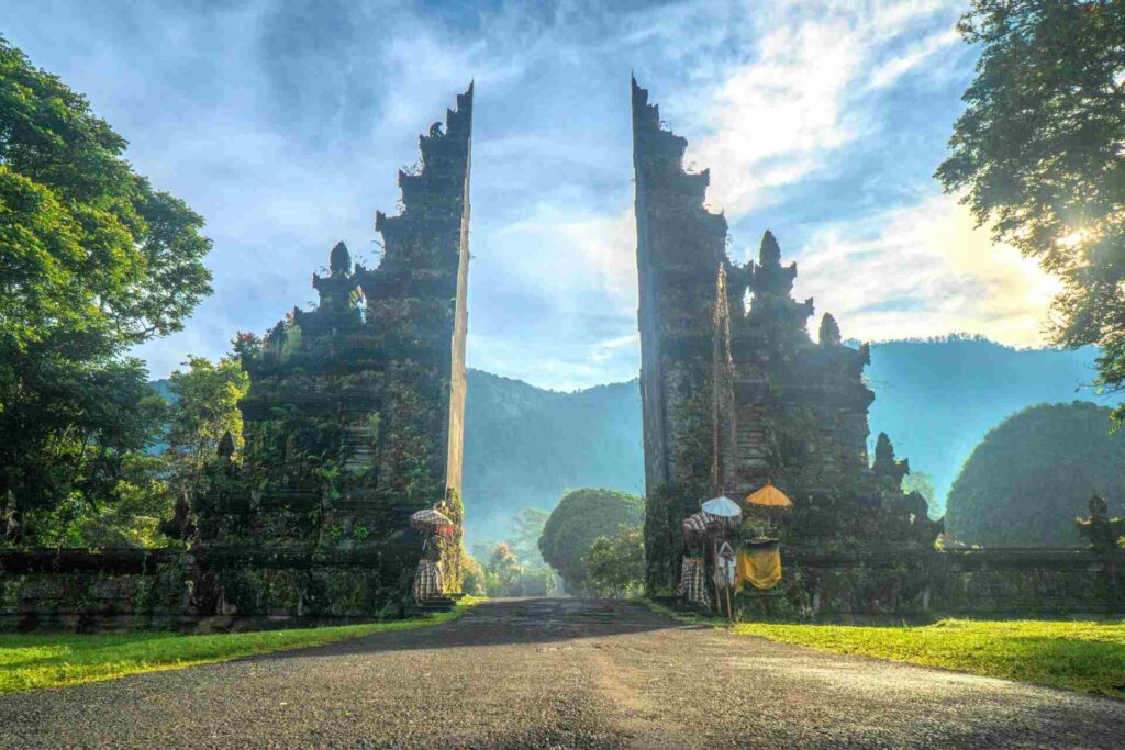 Handata Gate in Bali