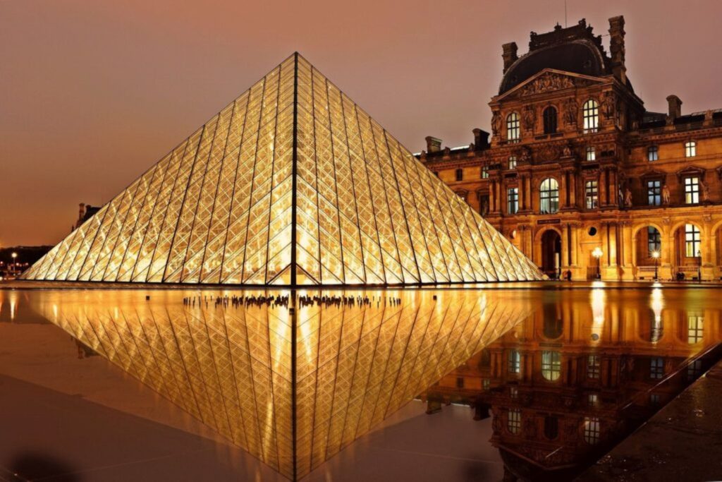 The Louvre Museum in Paris