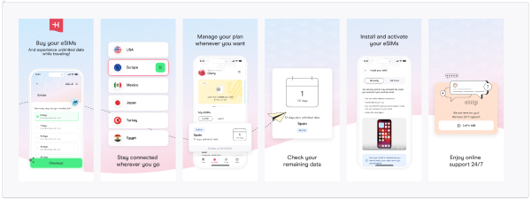 How The New Holafly ESIM App Works - Holafly