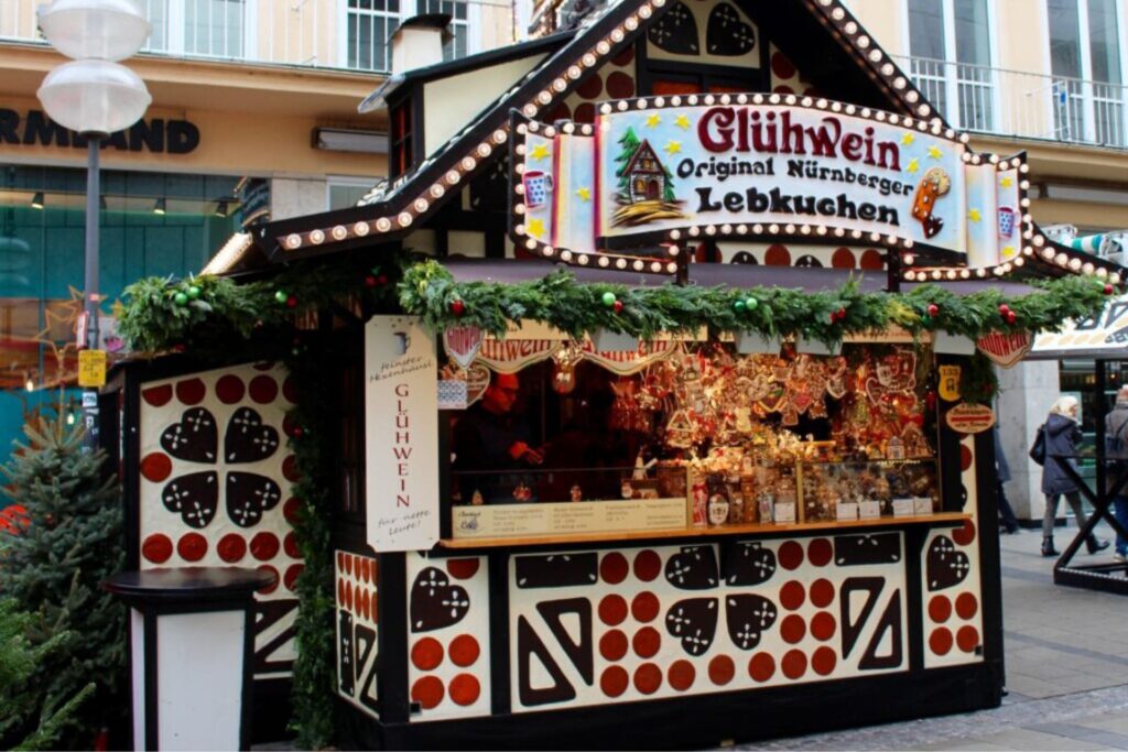 Munich Christmas Market stall