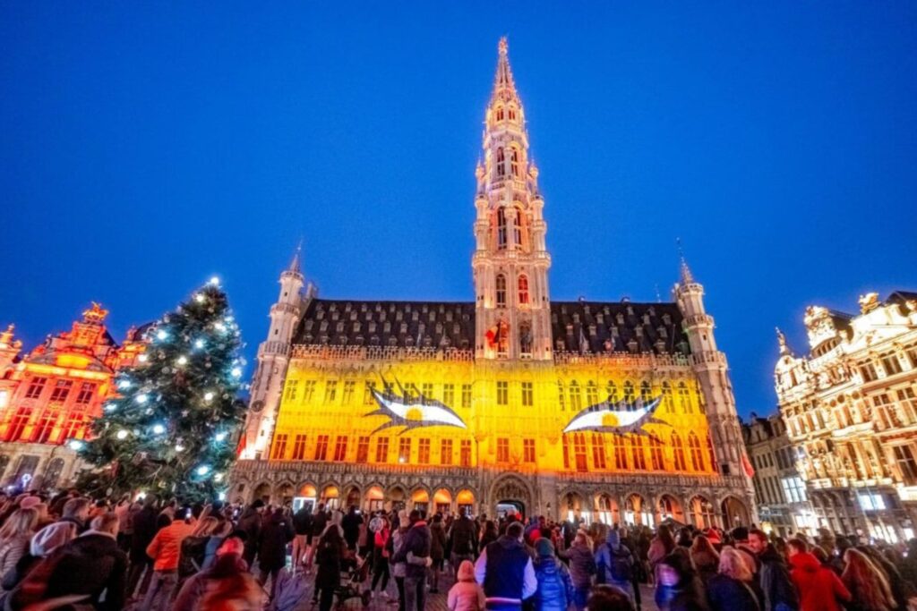 The astonishing Brussels Christmas market