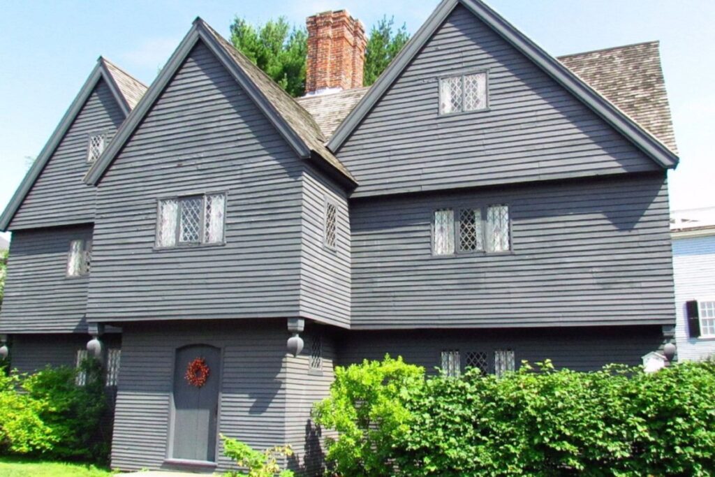The infamous Witch House in Salem