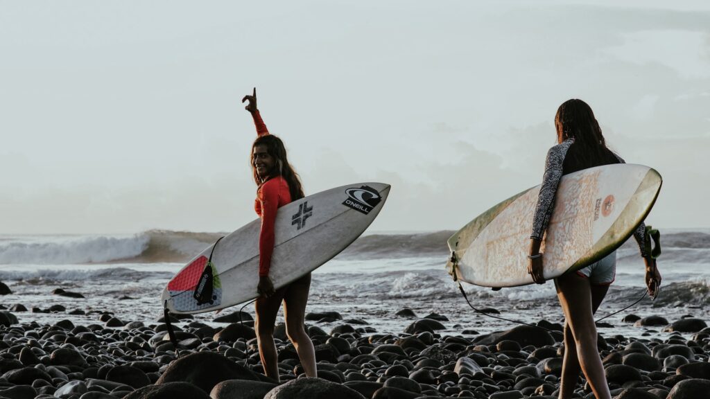 Go surfing in Tamanique