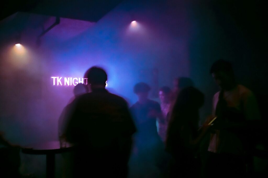 Relax at TK Night club with friends and fellow travelers