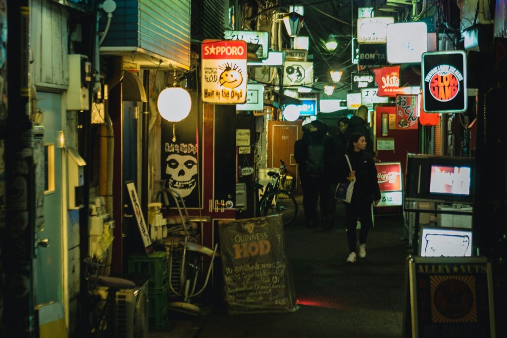 Enjoy an authenic experience at the Golden Gai