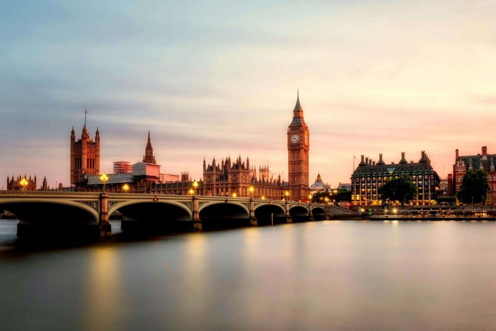 Tower bridge in London