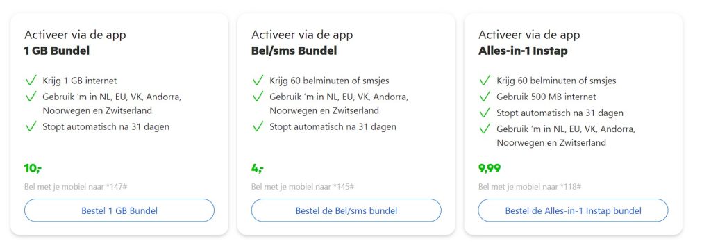 kpn sim card netherlands