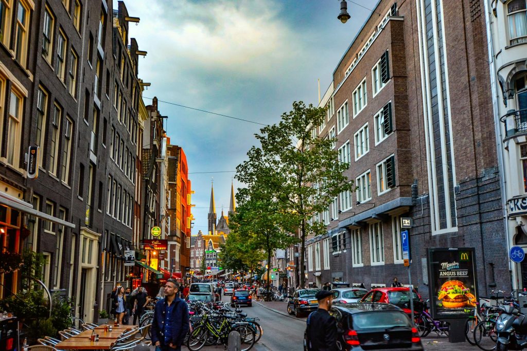 people walking in the netherlands