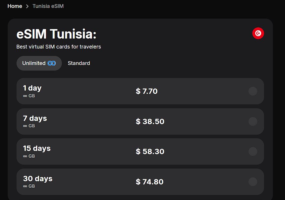 tunisia yesim esim plans