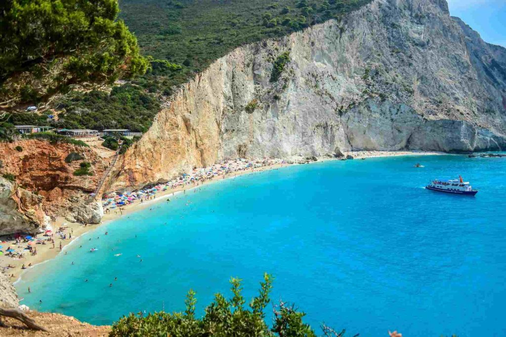 A beach in Greece