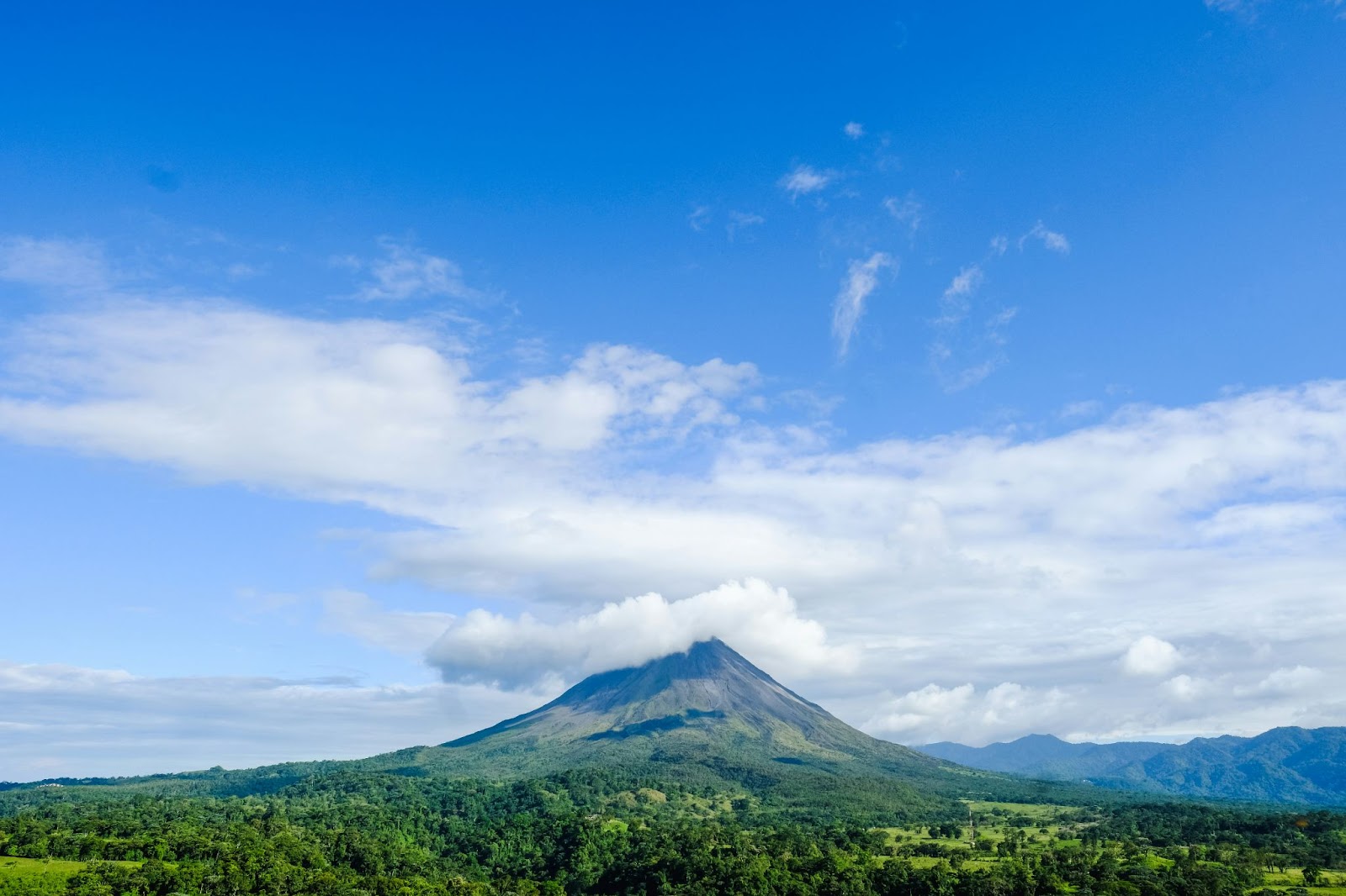 Arenal Volcano in Costa Rica.