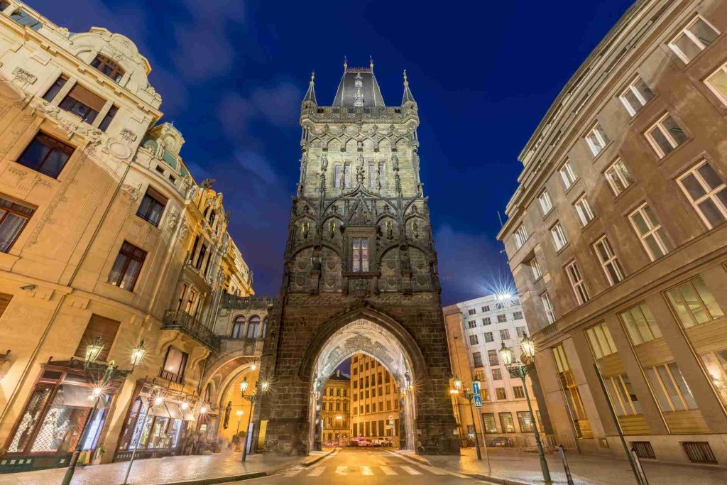 powder tower in prague