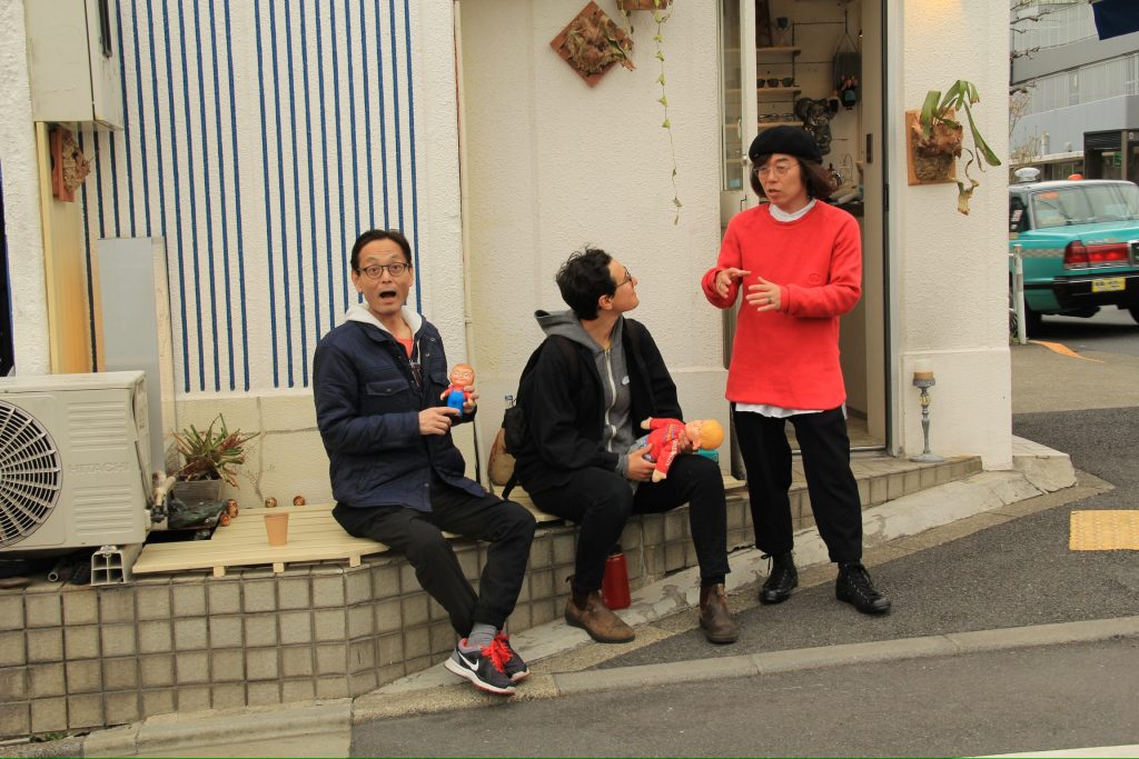 The storefront of a local shop in Tokyo