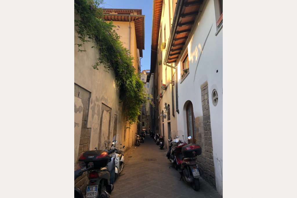 A lovely little alley we stumbled upon while walking around in Rome.