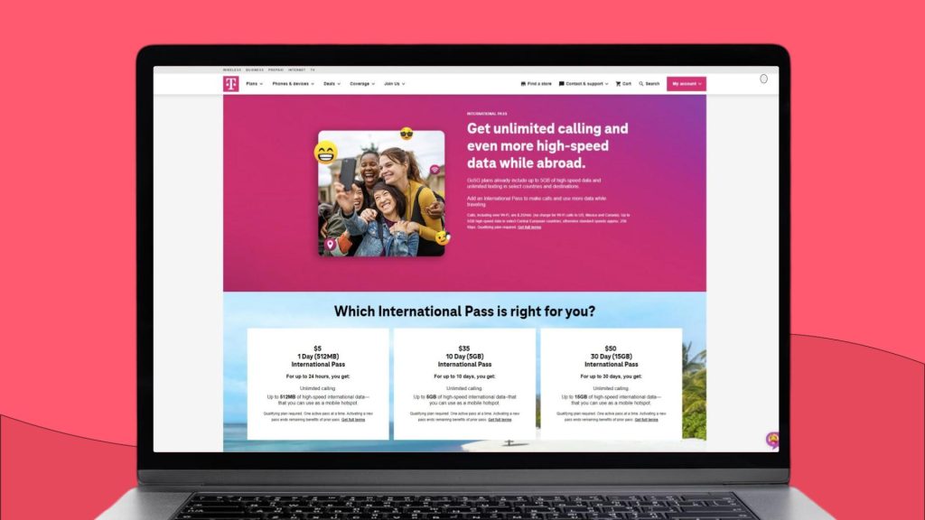 T-Mobile International Pass