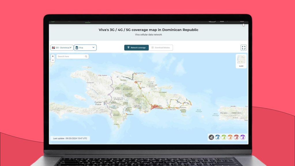 Viva cell service in the Dominican Republic
