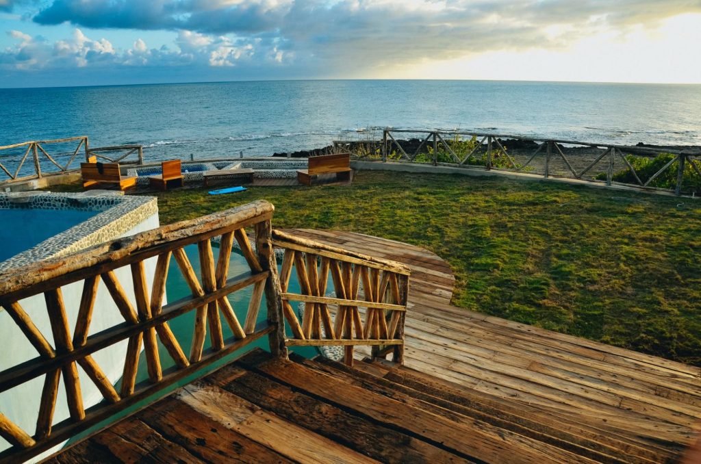 Jamaica house back porch