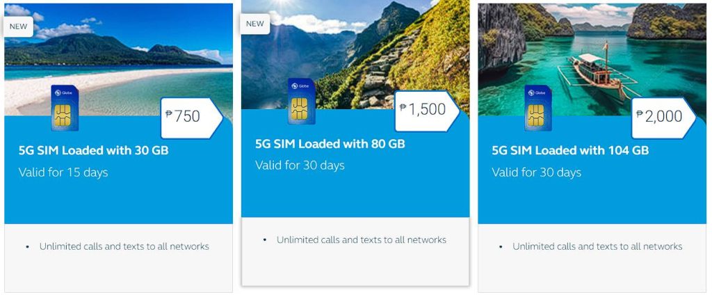 globe tourist sim card