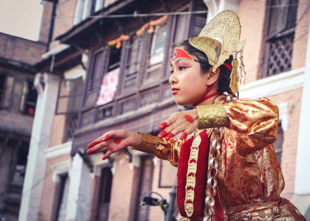 locals participating in a traditional dance