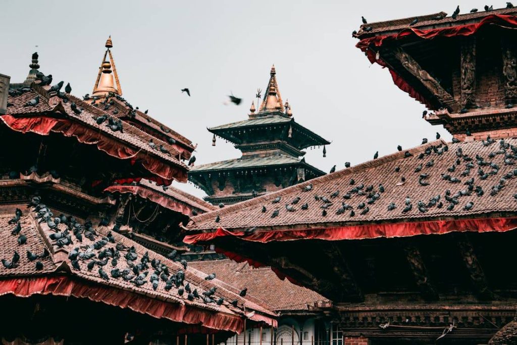 rooftops in kathmandu