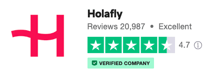 Holafly eSIM 客戶評價
