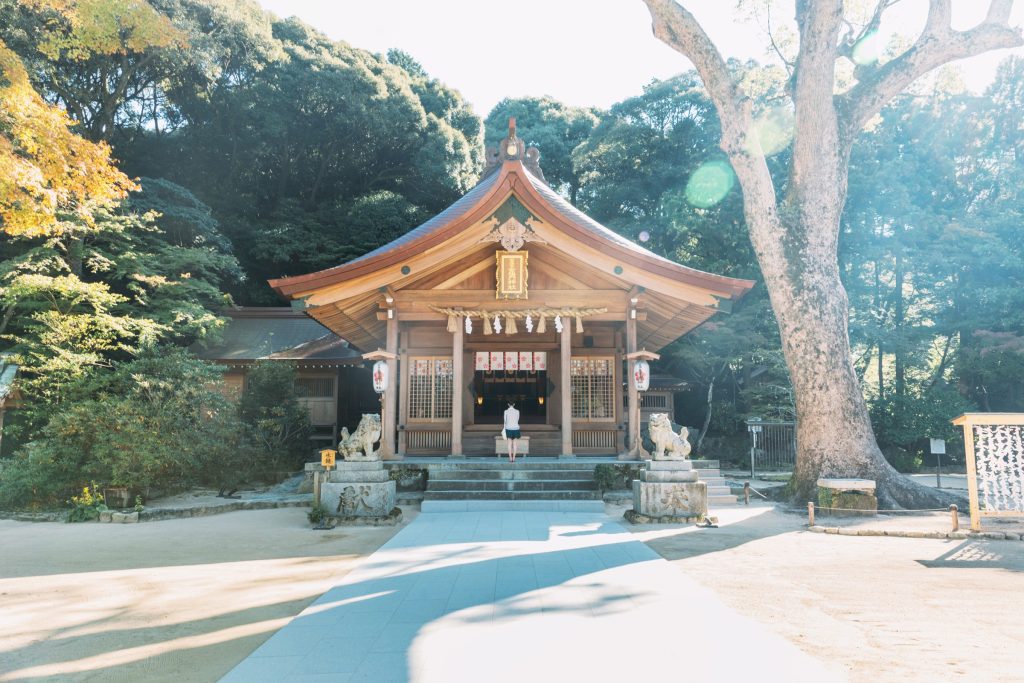 九州賞楓景點 #1｜福岡竈門神社