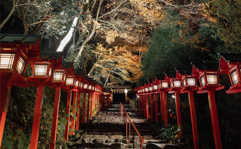 京都賞楓景點 #1｜貴船神社