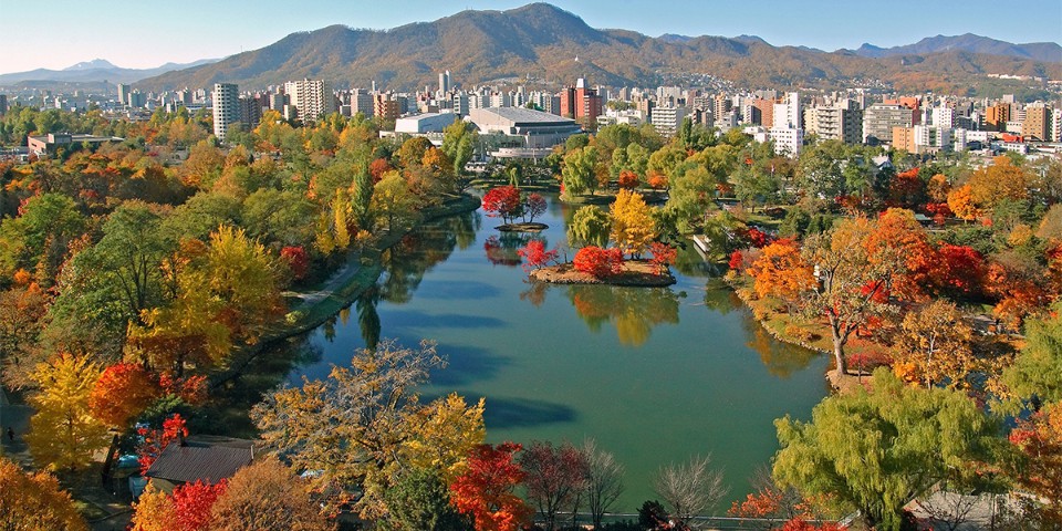 北海道、東北賞楓景點 #3｜中島公園