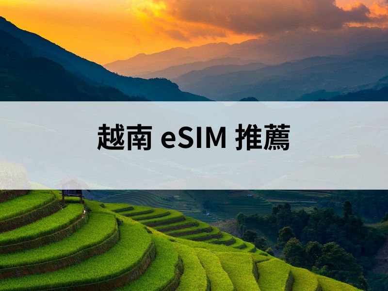 越南 eSIM 推薦